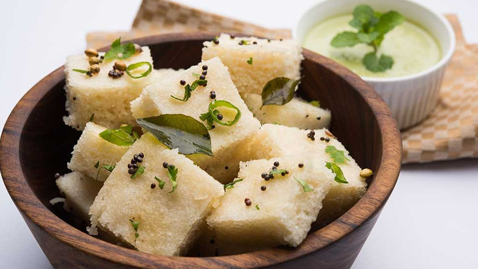 White-Dhokla