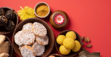 Download your FREE copy of our Diwali Sweets and Savories Booklet here