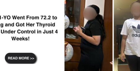 This 11-YO Went From 72.2 to 67.5 kg and Got Her Thyroid Levels Under Control in Just 4 Weeks!